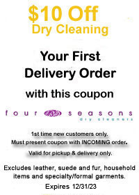 Delivery Dry Cleaning & Tailoring - Four Seasons Dry Cleaners Pittsburgh